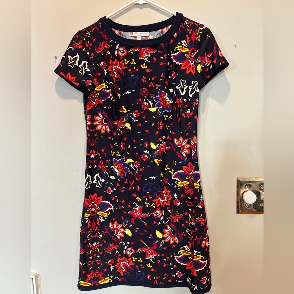 Jude Connally Navy Floral Mini Dress